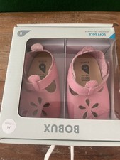 Bobux Shoes Pink Blossom. Sz Medium
