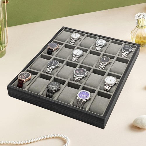 Vitrine montres bois - vitrine,
