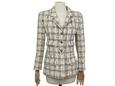 VESTE CHANEL A CARREAUX 1995