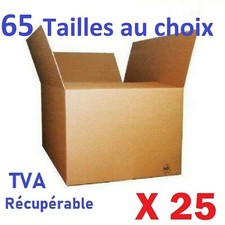 Lot de 25  Carton