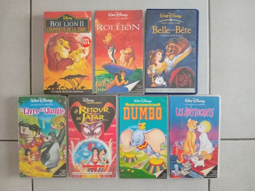 Lot cassettes vidéo - 7, vhs