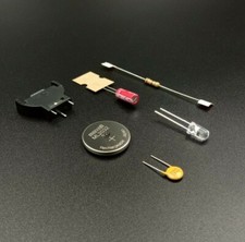 Kit pile sauvegarde - Fusible - Port manette - Sega Dreamcast - Led - support