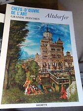 art book grands peintres chef-d'oeuvre de l'art Altdorfer 123 livres Hachette