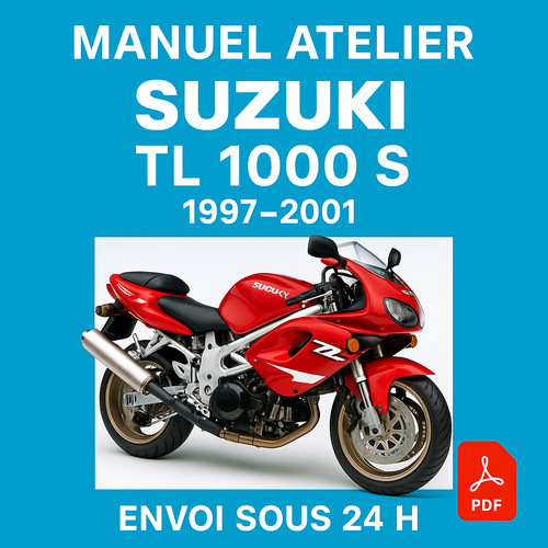 Manuel atelier suzuki - tl, 1000