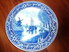 ASSIETTE DELFT BOCH FRERES