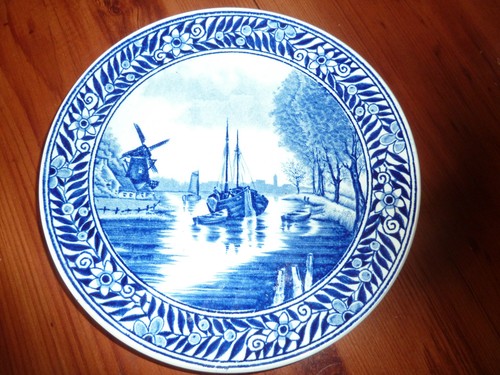 Assiette delft boch - assiette,