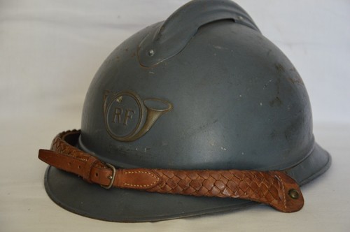 Casque adrian 1915 officier - casque,