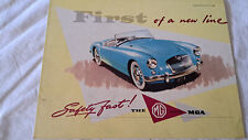 1956 Brochure MG MGA 