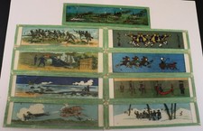 Lot 9 plaques verres pour