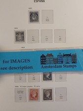 Spain 1856-1966 vf MH and MNH collection in DAVO album High CAT Value TOP!