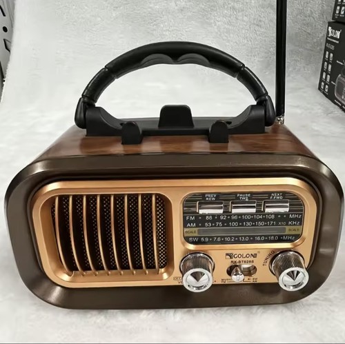 Radio bluetooth vintage - bluetooth, colon