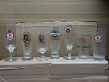 7 VERRE ANCIEN BIERE BRASSERIE