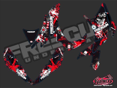 Kit déco quad freegun honda - déco,