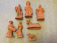 5 Anciens santons personnages