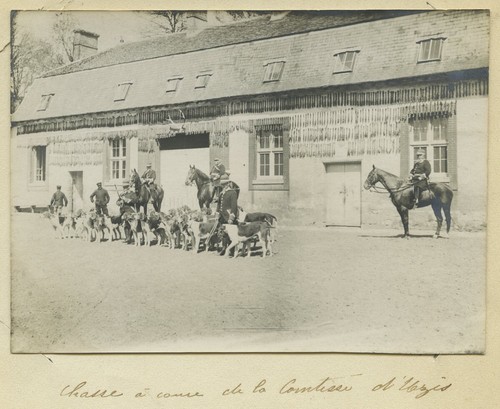 Chasse courre la - chasse,