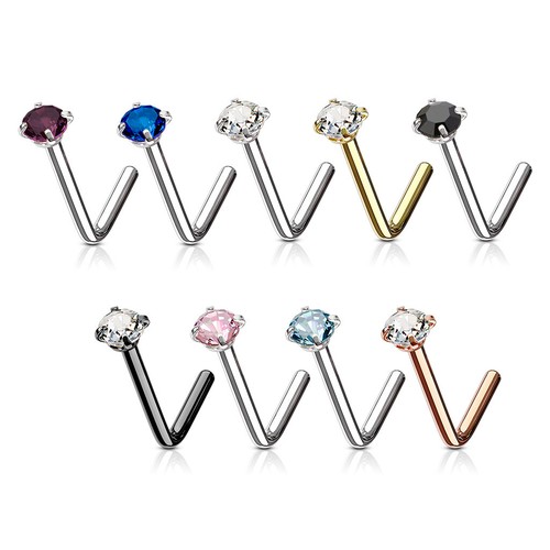 Piercing stud nez acier - piercing,