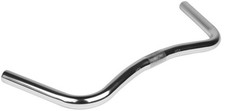 Velo Orange Porteur alloy bar, 25.4mm stem clamp/22.2mm grip dia. - silver