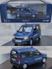 1/43 NOREV Renault Kangoo 1.9 dTi GENDARMERIE Utilitaire Miniature Collection 
