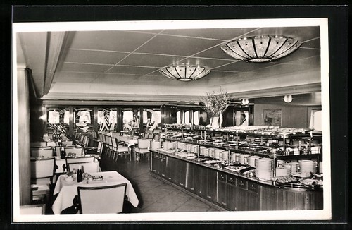 Carte postale ferry allemagne - postale,