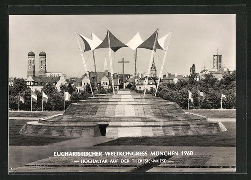 Carte postale munich congrès - carte,