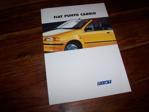 Dépliant pub brochure fiat - dépliant, /