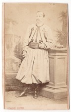 Zouave pontifical General Athanase de Charette Photo CDV Lemichel Rennes