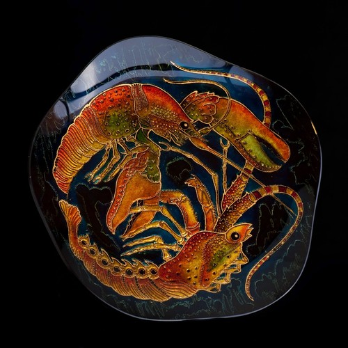 Plaque verre polylobé - plaque, de