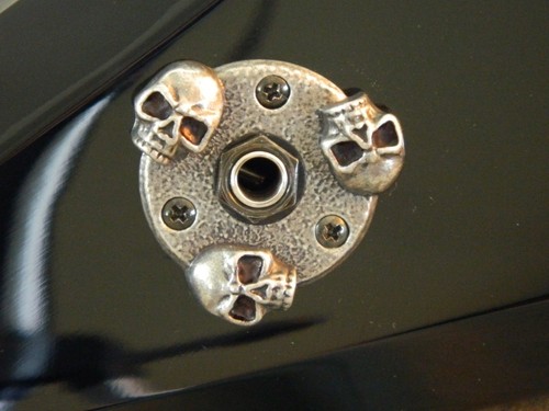 Skull jack cover plate - skull,