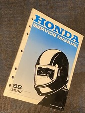 OEM Factory Service Shop Manual 1988 Honda ZB50 ZB 50