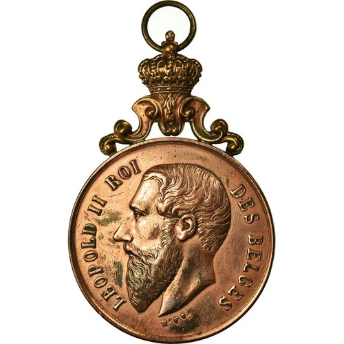 Belgique médaille léopold - belgique,,