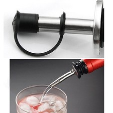 5X Vin Huile D 'ol Ive Stoppeur Bouteille Verseur Distributeur Bac Inoxydable