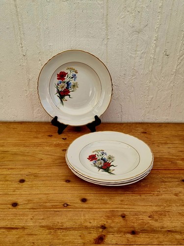 Lot assiettes creuses - 4,