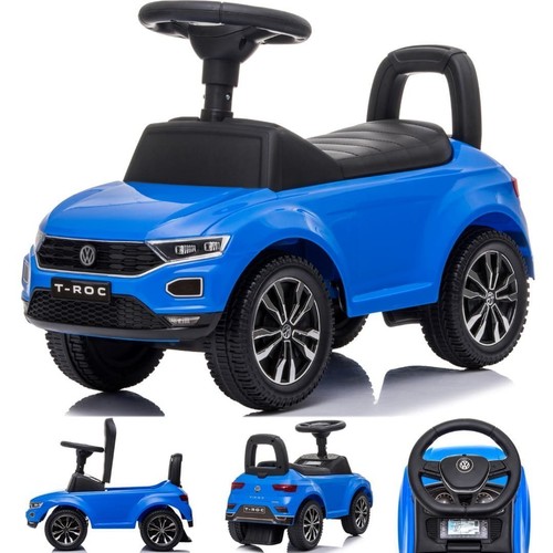 Volkswagen roc bleu pousseur - volkswagen, t-roc
