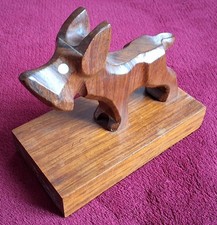 Ancien Serre-Livre Chien Fox
