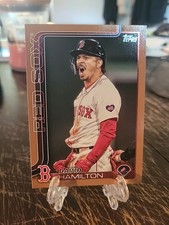 2025 Topps Series 1 Gold Parallel David Hamilton #/2025 Boston Red Sox 