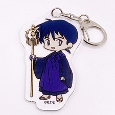 Miroku Inuyasha Trading Acrylic Keychain Charm Mascotte Japon Anime Manga F/S