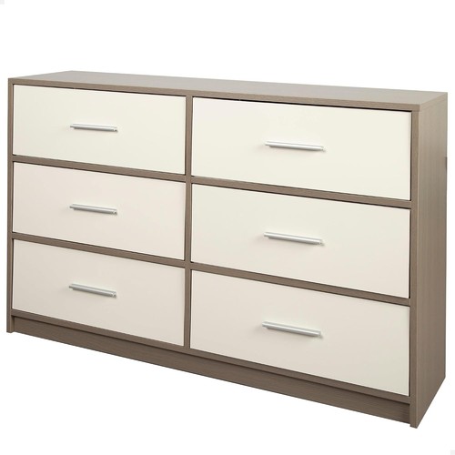 Commode tiroirs tissu gris - tiroirs,