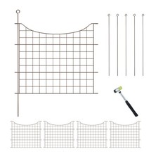 Cloture jardin acier 5