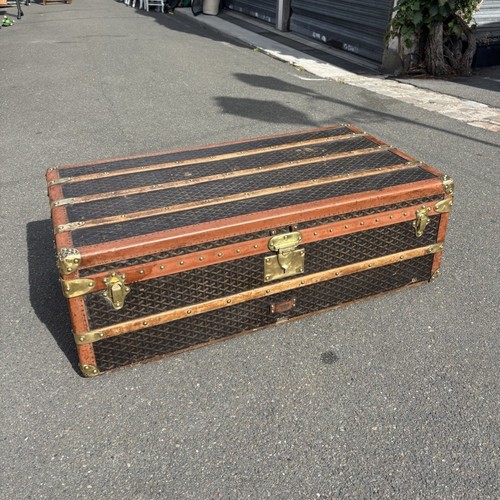 Malle cabine goyard bordure - cabine,
