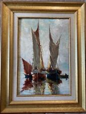 Charles CERMACK 1877-1966 DEDICATION 1957 HSP MARINE PAINTING