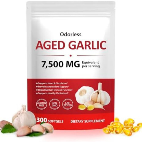 Aged garlic extract 7500mg - 7500mg, 300