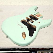 Fender Tom Delonge Stratocaster Alder Hardtail Body - Surf Green Strat Guitar