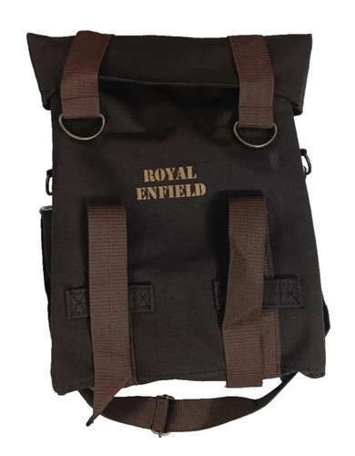Sac pannier toile marron - sac,