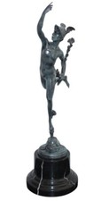Figurine En Bronze D'Hermès H