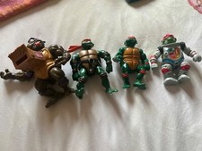 LOT 4 Figurines Tortues NINJA
