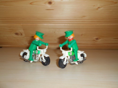 Playmobil moto police lot - police,