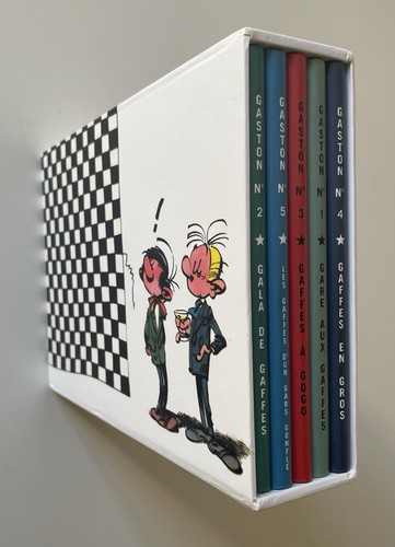 Coffret gaston lagaffe - coffret,