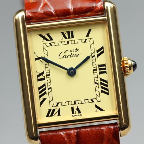 Vintage cartier must tank - vintage,