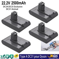 1-4 Batterie pour Dyson DC31