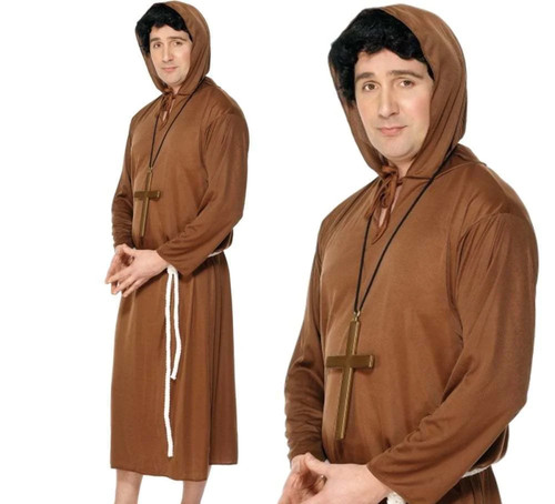 Adulte moine déguisement jedi - moine,